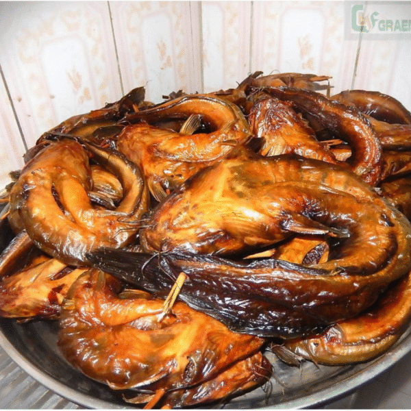 Smoked cat fish