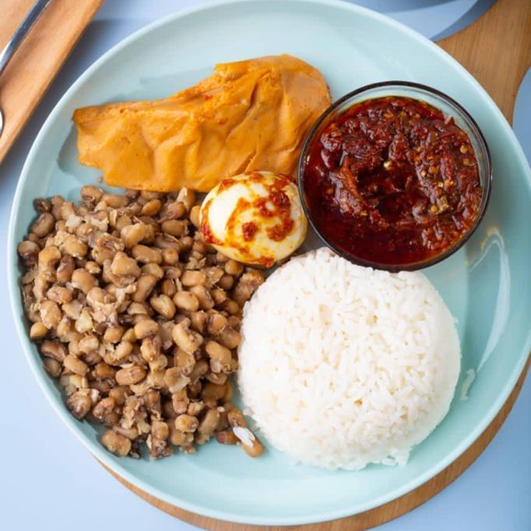 Steamed White Rice & Beans - Xtabel Buka